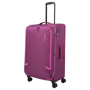 Travelite Corsiica - 4-Rollen-Trolley L 77 cm erw. (pink) - Ansicht 12