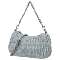 Seidenfelt Floro - Sac bandoulière 25,5 cm (bleu sel de mer)