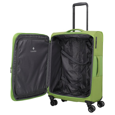 Travelite Corsiica - 4-Rollen-Trolley Set 4tlg. erw. (fresh green) - Ansicht 16