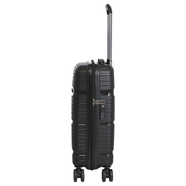 D&N Travel Line 4300 - 4-Rollen-Kabinentrolley  S 55 cm (black) - Ansicht 3