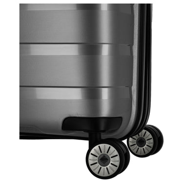 Travelite Air Base - 4-Rollen-Trolley Set 3tlg.  L/M/S Vortasche (anthracite) - Ansicht 9