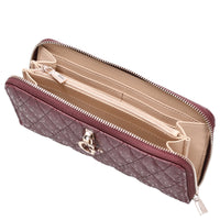 Guess Tamara SLG Zip Around Wallet L - Geldbörse 12cc 20 cm (merlot)