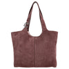Coccinelle C-Easy Suede - Cabas L 35 cm (berry/berry)
