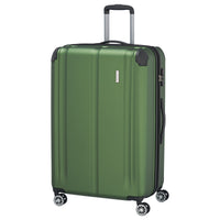 Travelite City - 4-Rollen-Trolley erw. L 77 cm (grün) - Ansicht 2