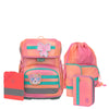 Lässig School Set Light Unique - Ensemble cartable 6 pièces 960 g (sunset pink)