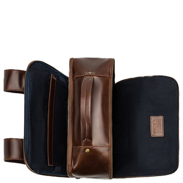 Buckle & Seam Leon - Rucksack 15" 41 cm (brown/blu) - Ansicht 3