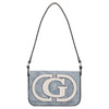 Guess Ruby Flap - Sac bandoulière 20 cm (denim logo)