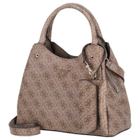 Guess Lorella Logo SM Tote - Henkeltasche 26 cm (latte logo)
