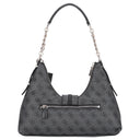 Guess Yvonne Logo Hobo - Schultertasche 32 cm (coal logo) - Ansicht 4
