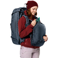 Getragen – Deuter Access Pro 60 SL - Women's Reiserucksack 66 cm (black)