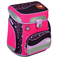 Scooli EasyFit Glow DIN - Set de cartables 5 pièces (Heartbeat)