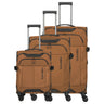 Travelite Briize - 4-Rollen Trolley Set 3tlg. S/M erw./L erw. (curry)