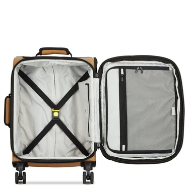 Delsey Paris Maubert 2.0 - 4-Rollen-Kabinentrolley S 55 cm erw. (beige) - Ansicht 4