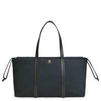 Tommy Hilfiger Soft Nylon Hobo - Schultertasche 52 cm (black)