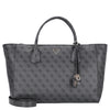 Guess Marissa Logo Tech Tote - Sac à main 50 cm (coal logo)