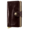 Secrid Miniwallet Naplak - Kreditkartenetui 10.2 cm RFID (mahogany+)