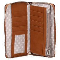 zwei Eva EV2 - Geldbörse 15cc 19 cm (nubuk-cognac)