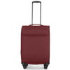 Stratic Light + - Valise trolley 4 roues 68 cm étendue (rouge foncé)