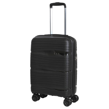 D&N Travel Line 4300 - 4-Rollen-Kabinentrolley  S 55 cm (black) - Ansicht 2