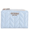 Guess Stacey SLG Zip - Portefeuille 2cc 12 cm (light blue)