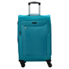 D&N Travel Line 6804 - 4-Wheel Trolley M 66 cm (türkis)