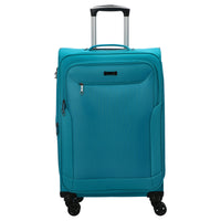 D&N Travel Line 6804 - Valise trolley M 66 cm à 4 roulettes (bleu)