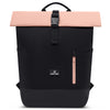Johnny Urban Luca Small - Sac à dos rolltop 36 cm (black-rose)