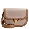Coccinelle Dew Bicolor - Shoulder Bag 22 cm (rosette/blanco)