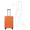 Brics Nausicaa - 4-Rollen-Trolley 69.5 cm erw. (orange) - Ansicht 7