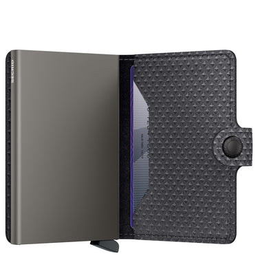 Secrid Miniwallet Pyramid - Geldbörse 6cc 10.2 cm RFID (grey)