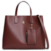 Tommy Hilfiger Icon Satchel Mono - Sac à main 38 cm (oxblood)
