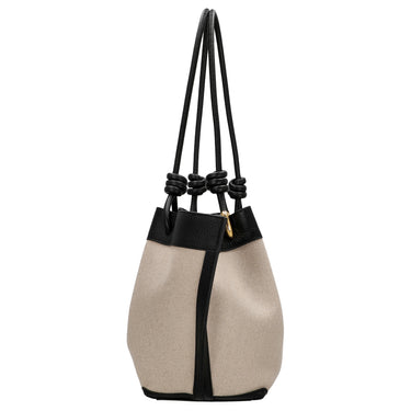 Coccinelle Finn Canvas - Henkeltasche 25 cm (natural/black) - Ansicht 3