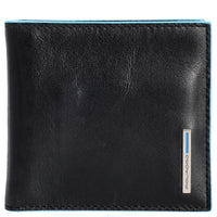 Piquadro Blue Square Brieftasche mit Geldklammer 9,4 cm (: black)