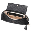 Guess Carmella Crossbody Flap - Umhängetasche 30 cm (black logo) - Ansicht 6
