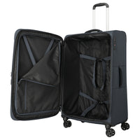 Travelite Kick Off - 4-Rollen-Trolley L 78 cm erw. (d'anthracite) - Ansicht 3
