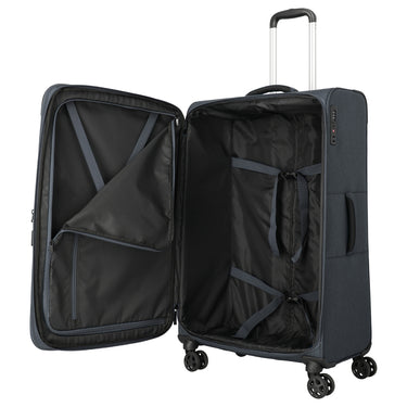 Travelite Kick Off - 4-Rollen-Trolley L 78 cm erw. (d'anthracite)