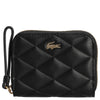 Lacoste Crocodelle Puffed - Portefeuille 8cc 10.5 cm (noir)
