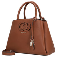 Guess Isola 3 Comp Satchel - Sac à main 30 cm (cognac)