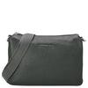 Mandarina Duck Mellow Leather Pochette - Sac bandoulière 23 cm (pine green)