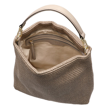 abro Kaia Raffia - Beuteltasche 32 cm (siena) - Ansicht 6
