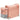 Stokke® JetKids™ BedBox Travel Set 46 cm - Ensemble 2 pièces - Trolley cabine à 4 roulettes (Couleur : rose corail)