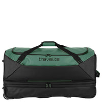 Travelite Basics - Sac de voyage à roulettes en toile 70 cm (vert)