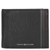 Tommy Hilfiger Central - Portefeuille 14 cartes 11,5 cm (noir)