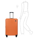 Brics Nausicaa - 4-Rollen-Trolley 79 cm erw. (orange) - Ansicht 7