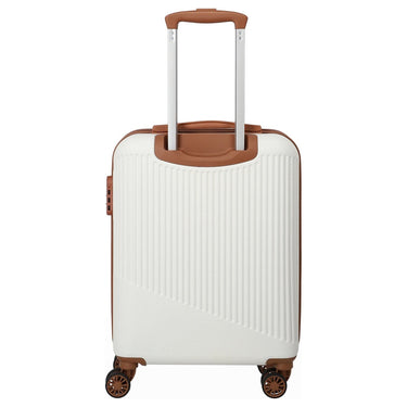 Travelite Bali - 4-Rollen Trolley Set 3tlg. (weiß/cognac) - Ansicht 10