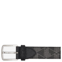 Lacoste The Blend Geschenkset - Kreditkartenetui und Gürtel (monogram noir gris, 105 cm) - Ansicht 3
