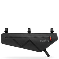 Cyclite Sacoche de cadre / 02 - Sacoche de cadre (bikepacking) 38 cm (noir)
