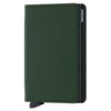 Secrid Matte Slimwallet - Portefeuille RFID 6.8 cm (green-black)