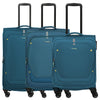 Travelite Umbria - Set de trolley à 4 roues 3 pcs (petrol)