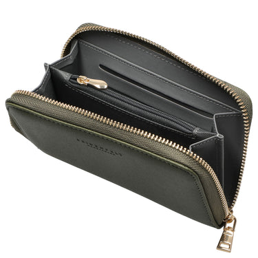 Seidenfelt Ebba - Geldbörse 4cc 15 cm (olive) - Ansicht 2